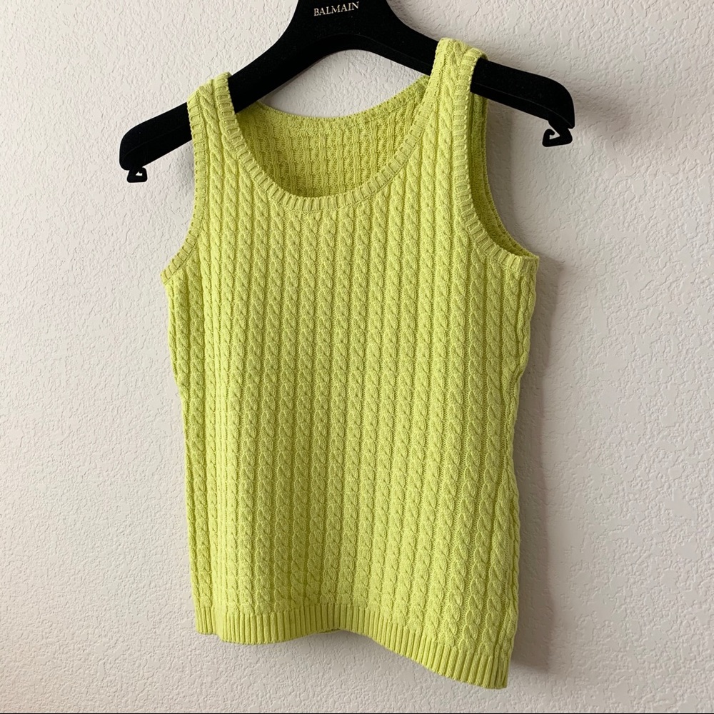 Bright cable knit top - Picture 9 of 14